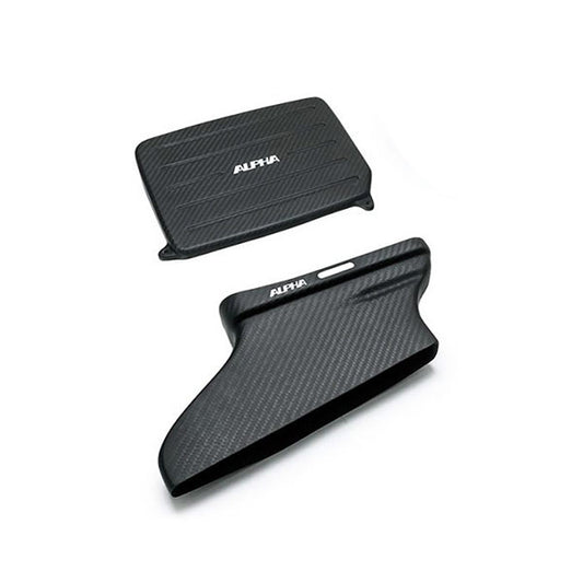 ALPHA MB 2.0L TURBO AMG CARBON FIBER INTAKE LID AND DUCT (CLA45, A45 AND G45)