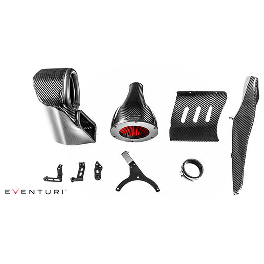 AUDI B9 RS5/RS4 BLACK CARBON INTAKE WITH SECONDARY DUCT