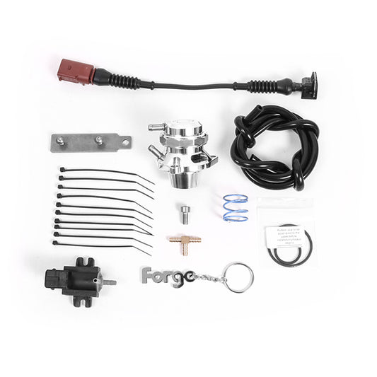 FORGE MOTORSPORT - BLOW OFF VALVE AND KIT FOR AUDI AND VW 1.8 AND 2.0 TSI - ALLOY