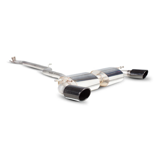 A-CLASS A180/A200 / A-CLASS A250 AMG (2WD DRIVE) SPORT CAT-BACK SYSTEM NON RESONATED BLACK