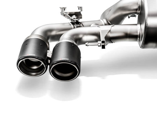 BMW M5 / M5 COMPETITION (F90) AKRAPOVIC TAIL PIPE SET (CARBON)