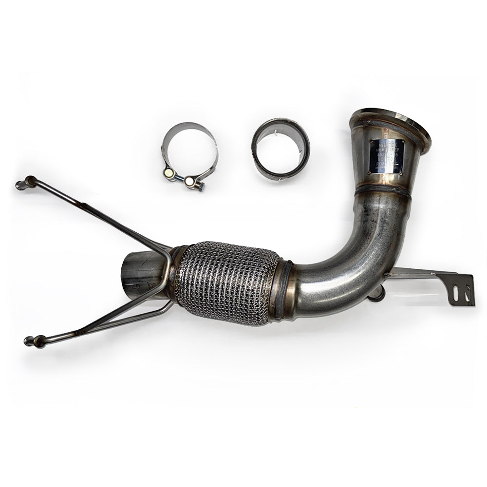 MILLTEK SSXM428 Downpipe 2.75" for MINI F56 Cooper S and JCW (for stock catback)