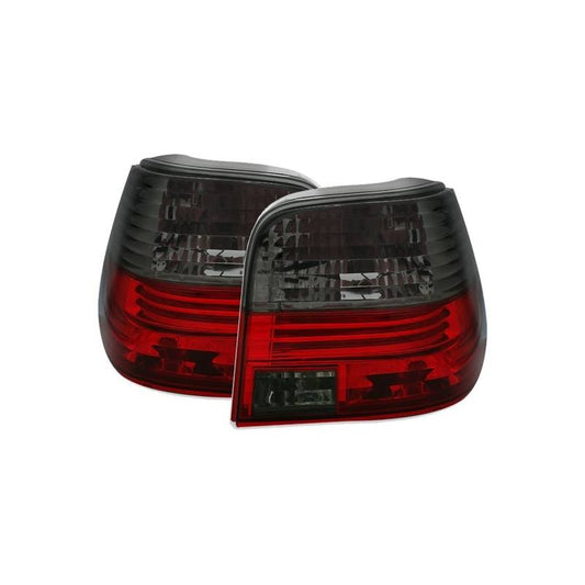 Farolins VW Golf IV - Escurecidos / Vermelho