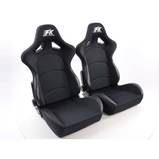 FK backets half bucket seats Set Control with heating and massage