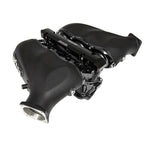 ALPHA GT-R CARBON FIBER / BILLET INTAKE MANIFOLD STANDARD FUEL RAIL (6 INJECTOR) BLACK