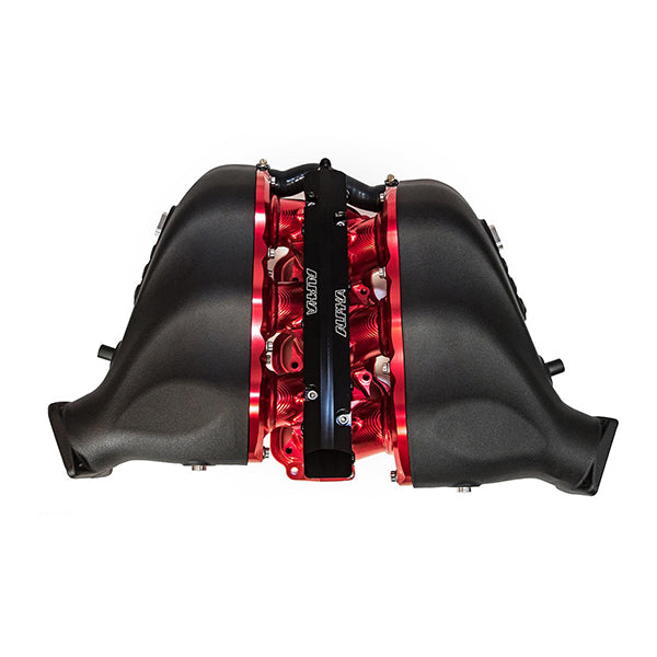 ALPHA GT-R CARBON FIBER / BILLET INTAKE MANIFOLD STANDARD FUEL RAIL (6 ...