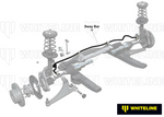 Whiteline - Front Anti-Roll Bar 26mm Heavy Duty MINI R55 R56 R57 R58 R59 R60 R61 INCL JCW 2007-2016