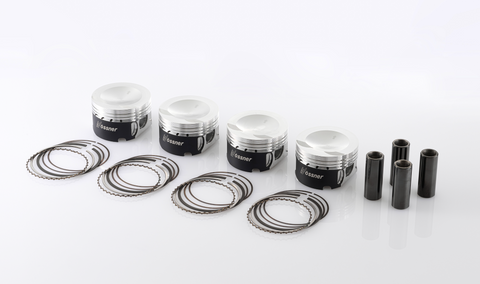 Forged pistons kit Wossner for VW Golf 5 GTI 2L TFSI 83.00mm 9.8:1 1998cm