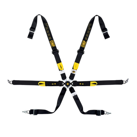 SAFETY HARNESS ONE 2″ WRC ENDURANCE PULL-DOWN BLACK