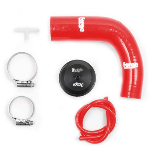 FORGE MOTORSPORT - BLOW OFF VALVE AND KIT FOR THE FORD FOCUS ST 225 MK2 - RED HOSE