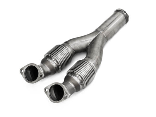 NISSAN GT-R AKRAPOVIC LINK PIPE (SS) FOR AFTERMARKET TURBOCHARGERS