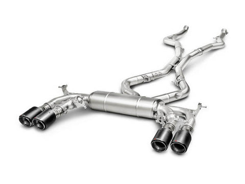 BMW X5 M (F85) AKRAPOVIC EVOLUTION LINE (TITANIUM) 