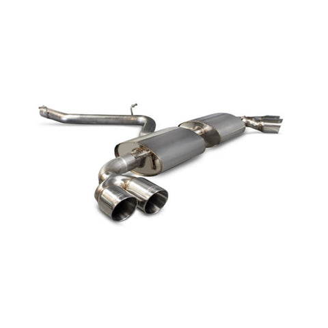 TT MK2 3.2 V6 / TT S MK2 CAT-BACK SYSTEM NON RESONATED POLISHED