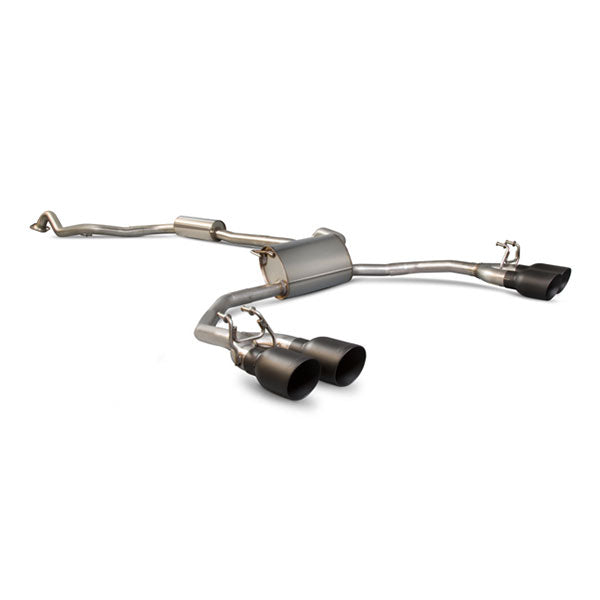 CIVIC TYPE R FK2 RHD CAT-BACK SYSTEM RESONATED BLACK – Stance Island