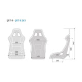 Baquet Sparco QRT-R Sky