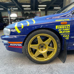 Speedline Type 2013C, 18x8, 5x100, ET11.6, Gold - Group-A / WRC, MOTORSPORT - Subaru