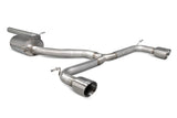 SCORPION Sistema escape (sem ressonador) VW GOLF 7 GTI (INCLUDING CLUB SPORT & CLUB SPORT S) CAT-BACK SYSTEM NON RESONATED DAYTONA TRIM
