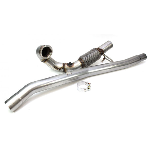 RacingLine GOLF 7 R DOWNPIPE WITH DECAT PIPE Stance Island
