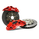 RACINGLINE BRAKE CALIPER AND DISC UPGRADE 380MM FLOATING 6 POT - RED