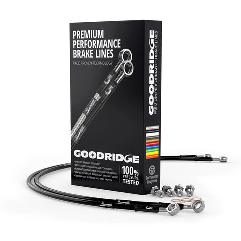 GOODRIDGE Kit Tubos Malha Aço VW Golf 7 GTI / Golf 7 R / Golf 7 Clubsport / Golf 7 TCR / AUDI SQ2