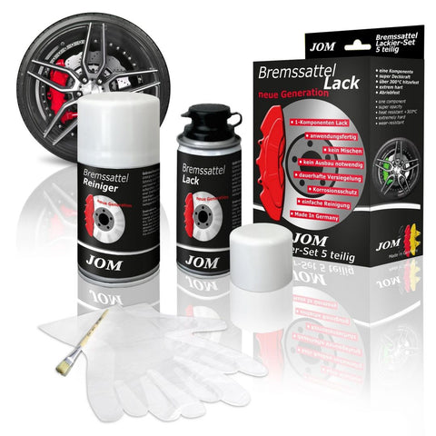 Cleaning and painting kit for brake calipers - Red