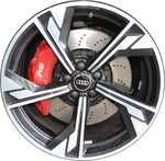 Audi RS5 2019 Black Machined Wheels 18 5x112