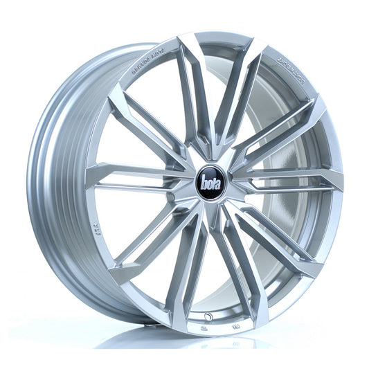 BOLA VANSPORT B23 SILVER POLISHED FACE 8.5X20 5X114 38 TO 45
