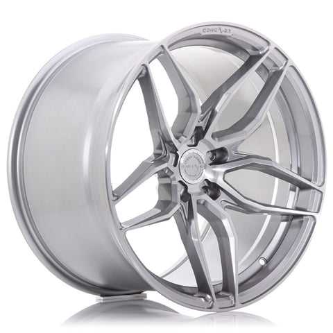 Concaver CVR3 19x10 ET20-51 BLANK Brushed Titanium<br>