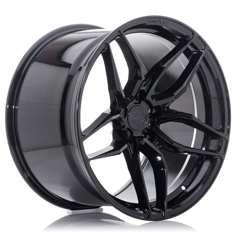 Concaver CVR3 19x10 ET20-51 BLANK Platinum Black<br>