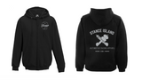 Hoodie Bags x Coils disponível em todos os tamanhos e na cor preto / prateado. - Stance Island