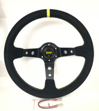 Volante Universal OMP en Alcantara/Piel