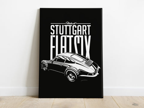 Petrolheart FLAT-SIX | POSTER