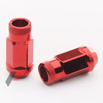 Forged Steel Japan Racing Nuts JN1 12x1.5 Red