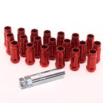 Forged Steel Japan Racing Nuts JN4 12x1.25 Red