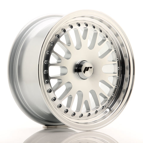 JR Wheels JR10 15x7 ET30 BLANK Silver Machined Face