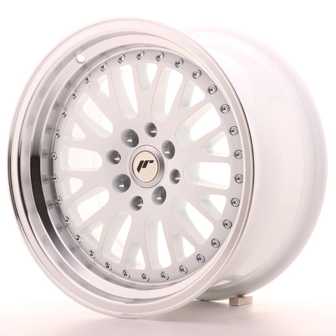 JR Wheels JR10 16x8 ET10 4x100/114 Blanco con Labio Mecanizado