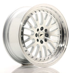 JR Wheels JR10 17x8 ET35 4x100/114 Cara Mecanizada Plata