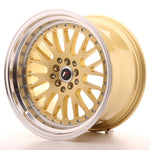 JR Wheels JR10 18x10,5 ET25 5x112/114,3 Gold w/Machined Lip