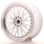 JR Wheels JR10 18x8,5 ET45 5x112/114 White w/Machined Lip