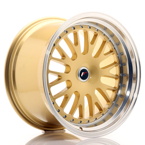 JR Wheels JR10 19x11 ET15-30 BLANK Dorado con borde mecanizado