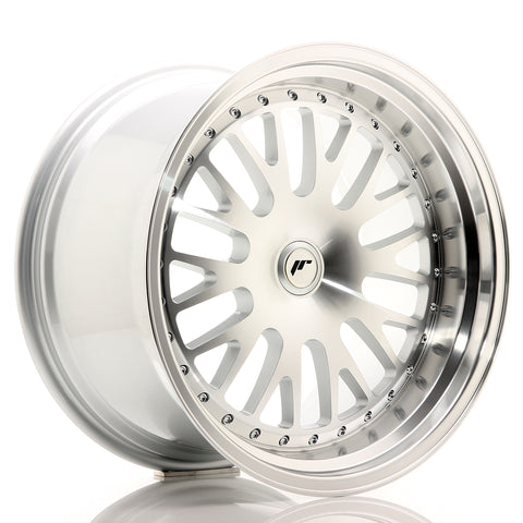 JR Wheels JR10 19x11 ET15-30 BLANK Silver Machined Face