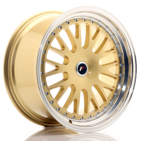 JR Wheels JR10 19x9.5 ET20-35 BLANK Dorado con borde mecanizado