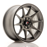 JR Wheels JR11 15x7 ET30 4x100/114 Matt Gun Metal