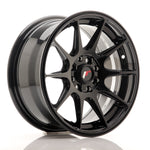 JR Wheels JR11 15x7 ET30 4x100/108  Glossy Black