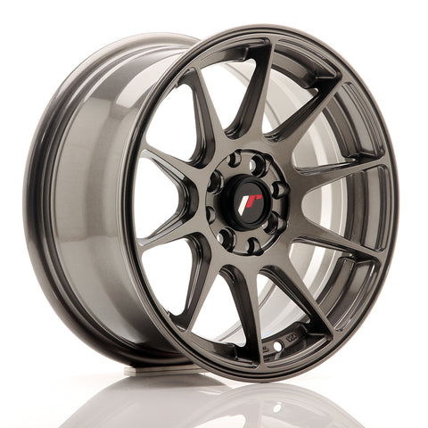 JR Wheels JR11 15x7 ET30 4x100/108 Hyper Gris<br>