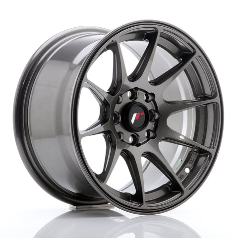 JR Wheels JR11 15x8 ET25 4x100/114 Hyper Gray<br>