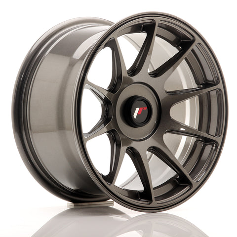 JR Wheels JR11 15x8 ET25 Blank Hyper Gris<br>