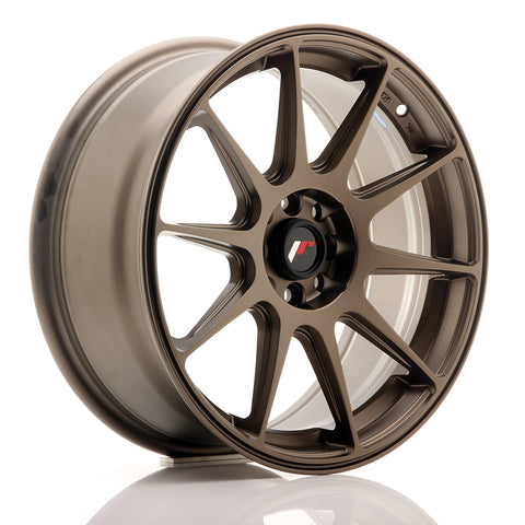 JR Wheels JR11 17x7.25 ET25 4x100/108 Matt Bronze