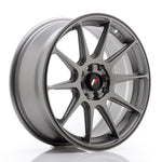 JR Wheels JR11 17x7.25 ET35 4x100/114.3 Matt Gun Metal