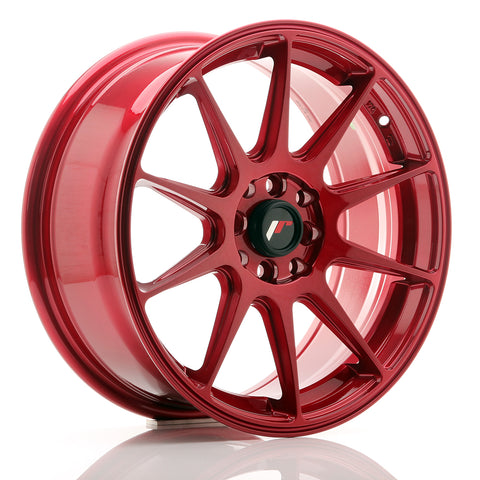 JR Wheels JR11 17x7,25 ET35 4x100/114,3 Platinum Red